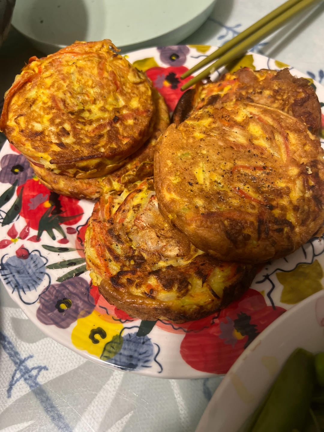 营养早餐༄「鲜虾🦐蔬菜饼🫓」༄