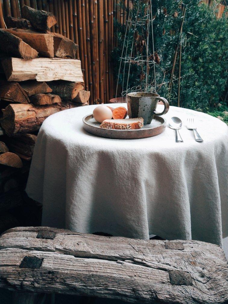 我一直梦想的田园的早餐