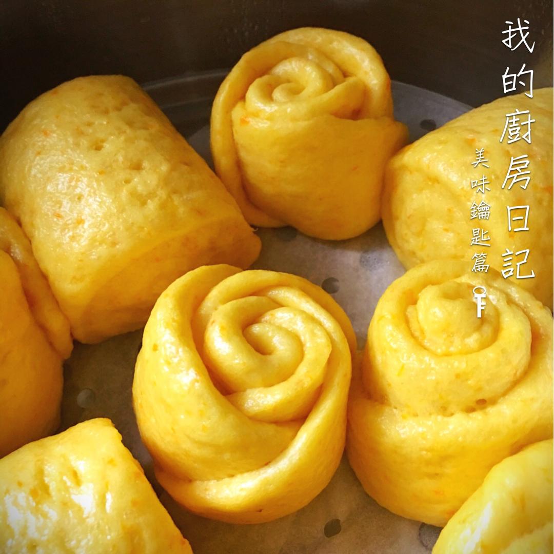 胡萝卜奶香馒头