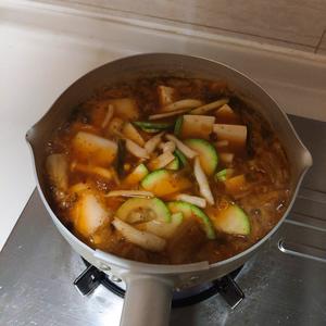 泡菜豆腐汤(淘米水版)的做法 步骤9