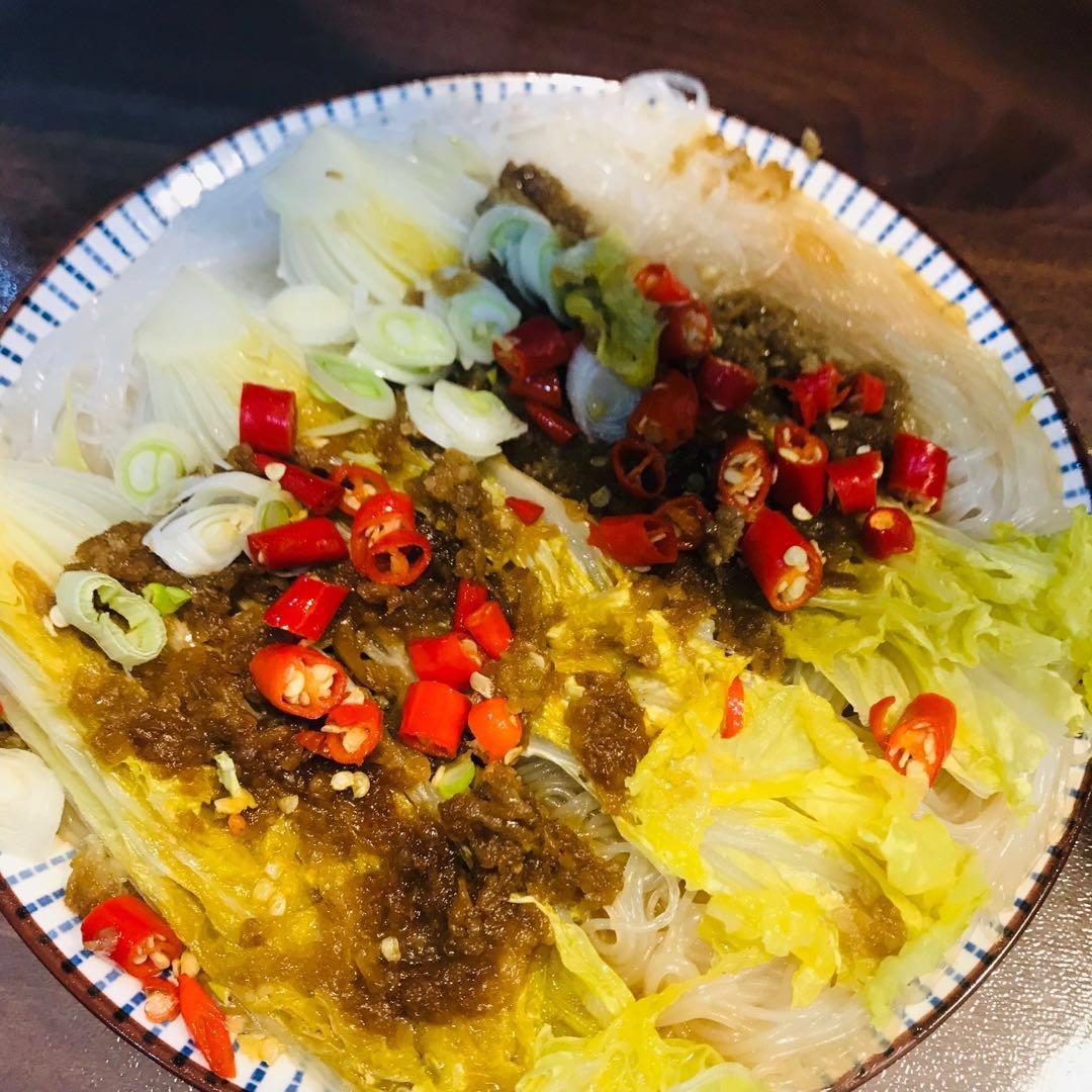蒜蓉粉丝蒸娃娃菜