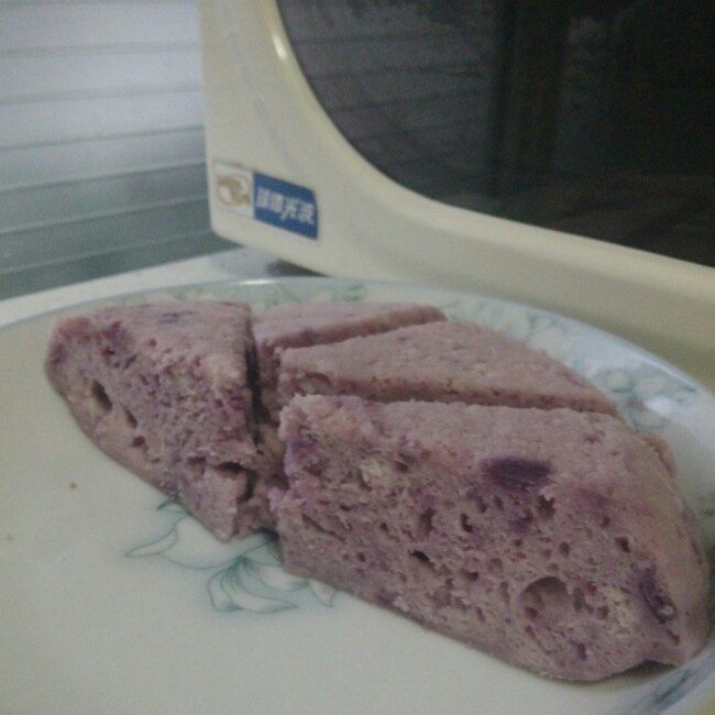 紫薯发糕