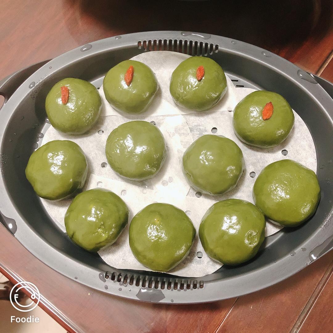 青团（豆沙、咸蛋黄肉松、马兰头豆干）