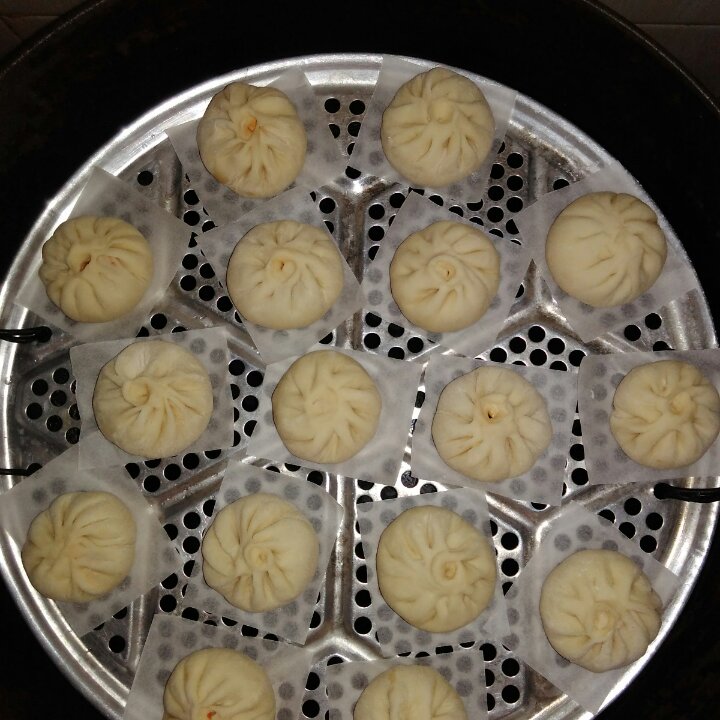 家庭手工肉馅大包子