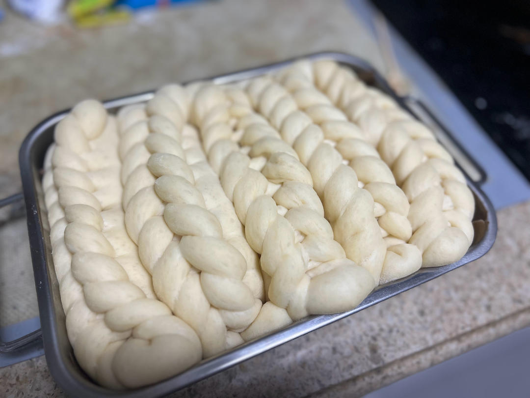 红茶乳酪排包｜烫种法