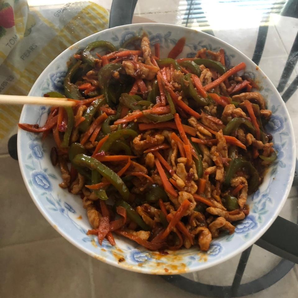 【原创】超下饭的家常川菜-鱼香肉丝（北方口味改良版）