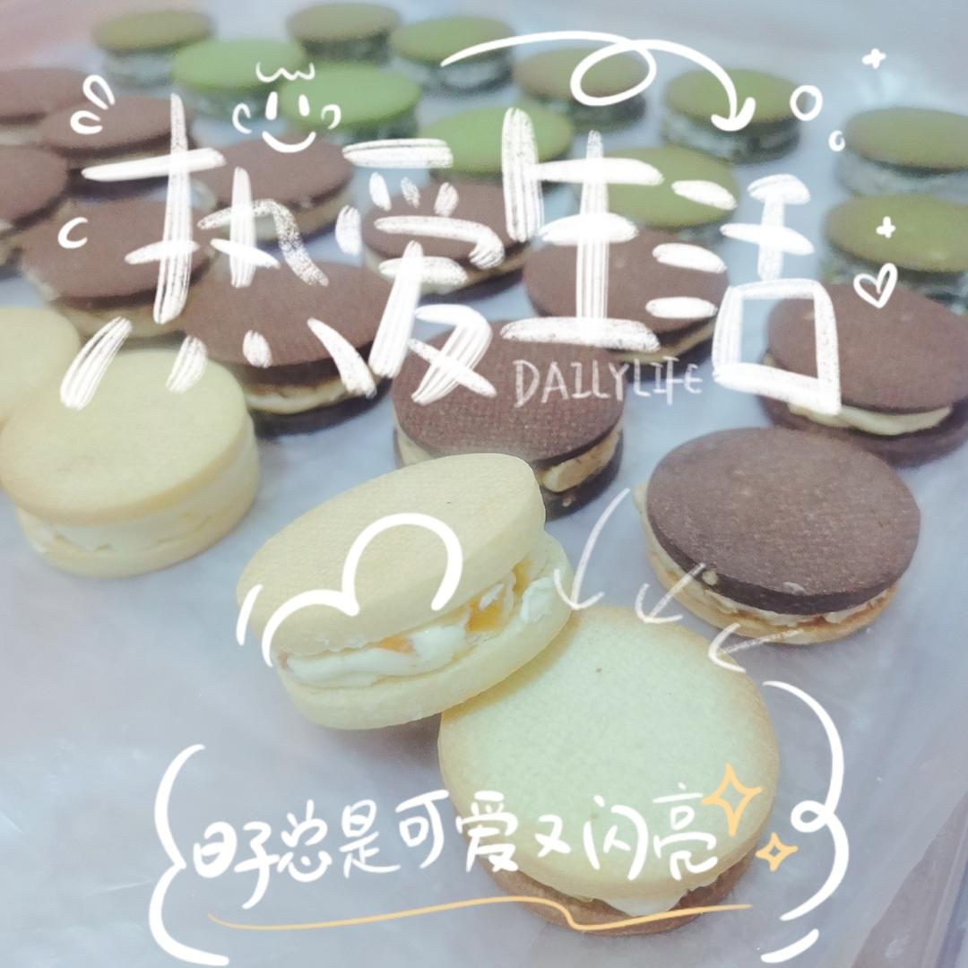 你也能独立制作不同口味的冰淇淋三明治曲奇