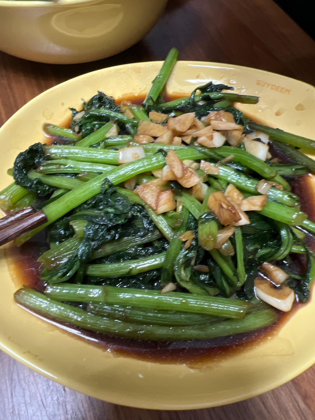 清炒茼蒿