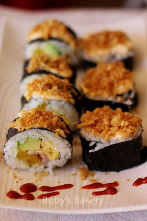 韩式紫菜包饭（韩式寿司：Gimbap）的做法 步骤10