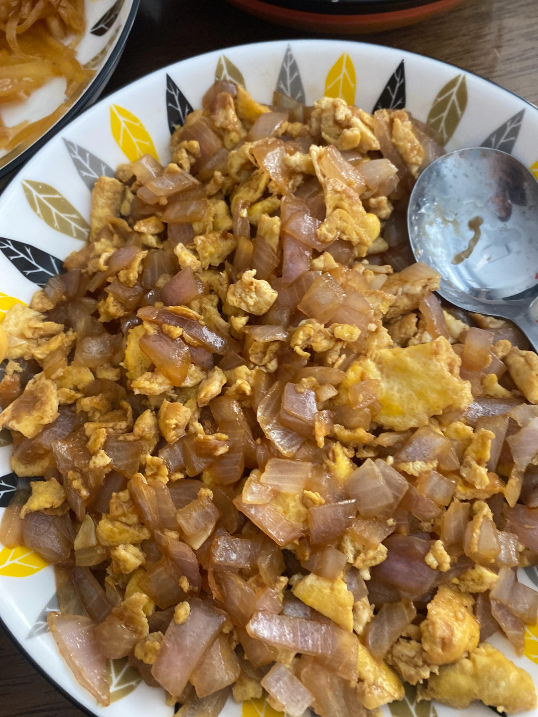 洋葱炒鸡蛋