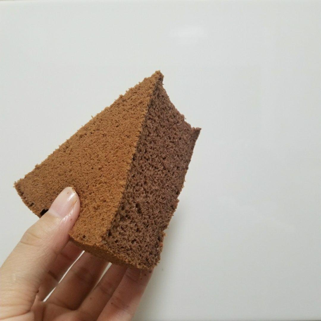 可可戚风蛋糕8寸