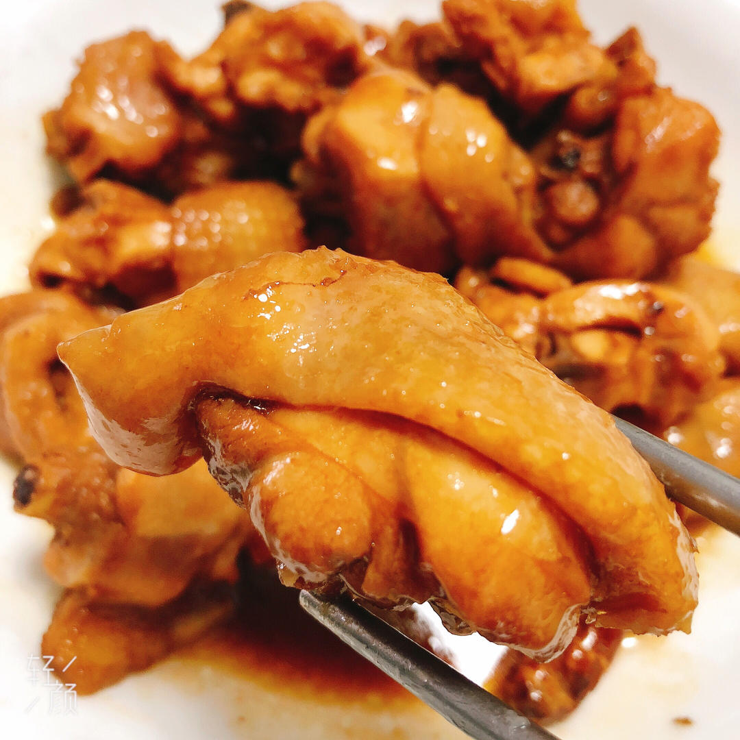 红烧鸡翅（鸡腿、鸡肉）非常快手！！！