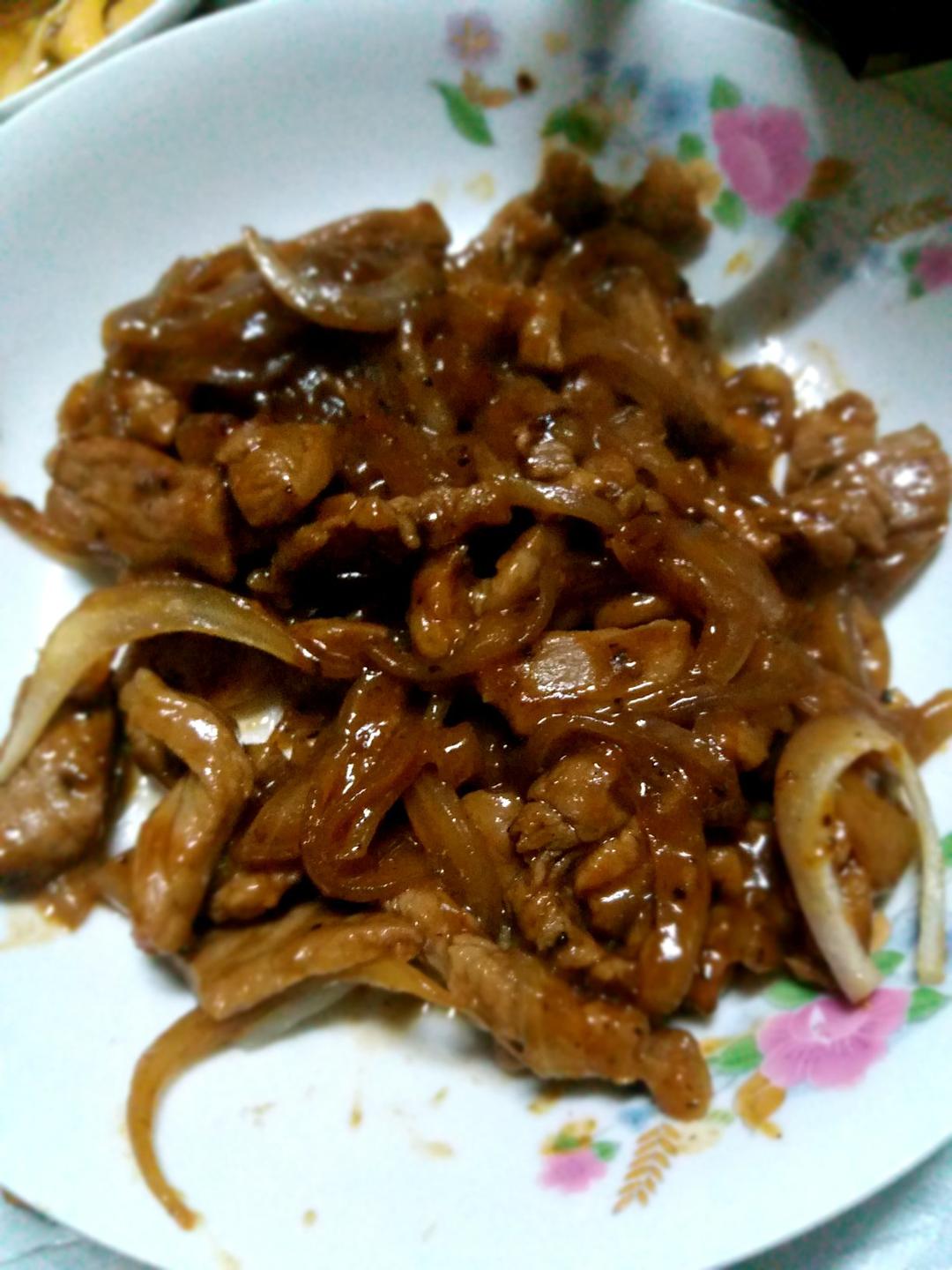 黑椒猪颈肉