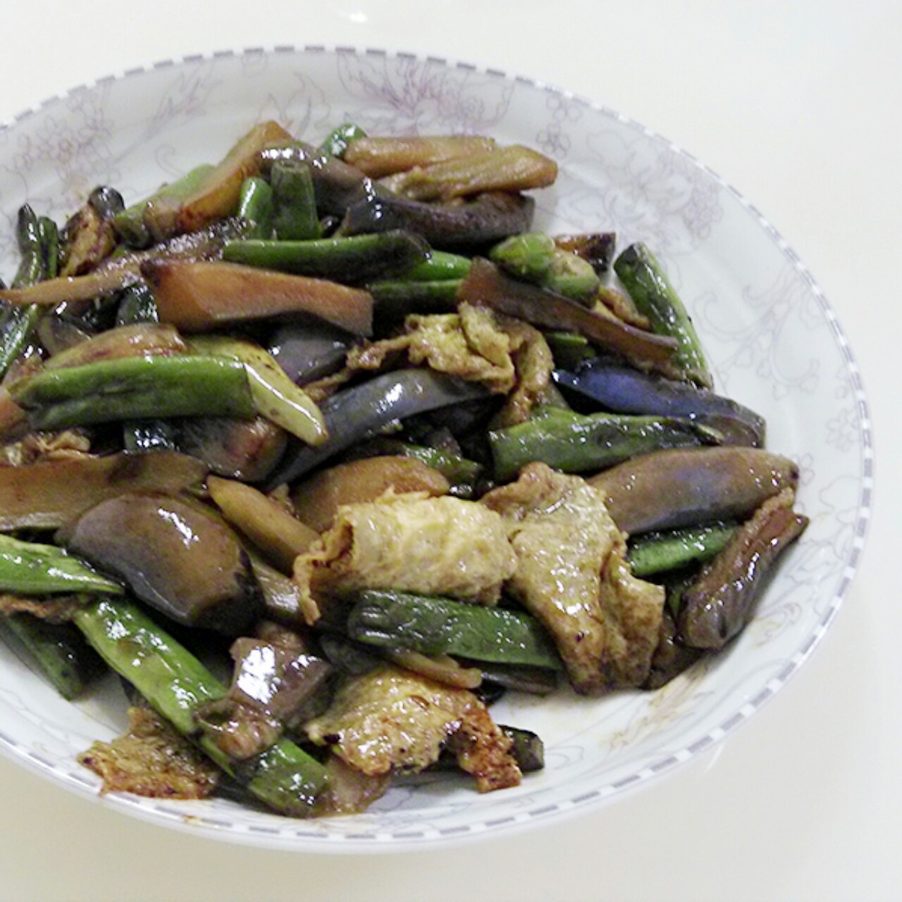 茄子豆角