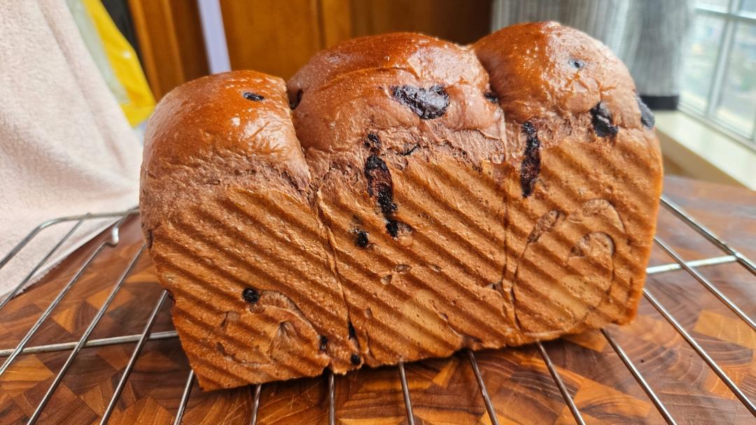 奶油巧克力吐司