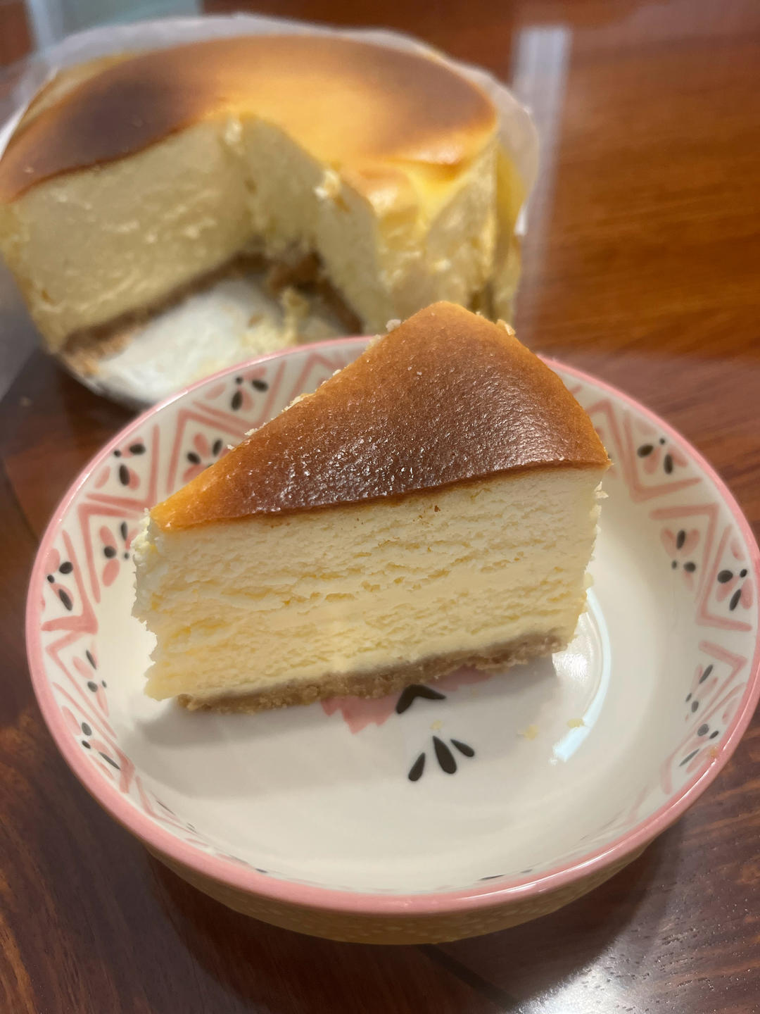 6寸纽约重芝士🧀️蛋糕🍰入口即化太快乐啦