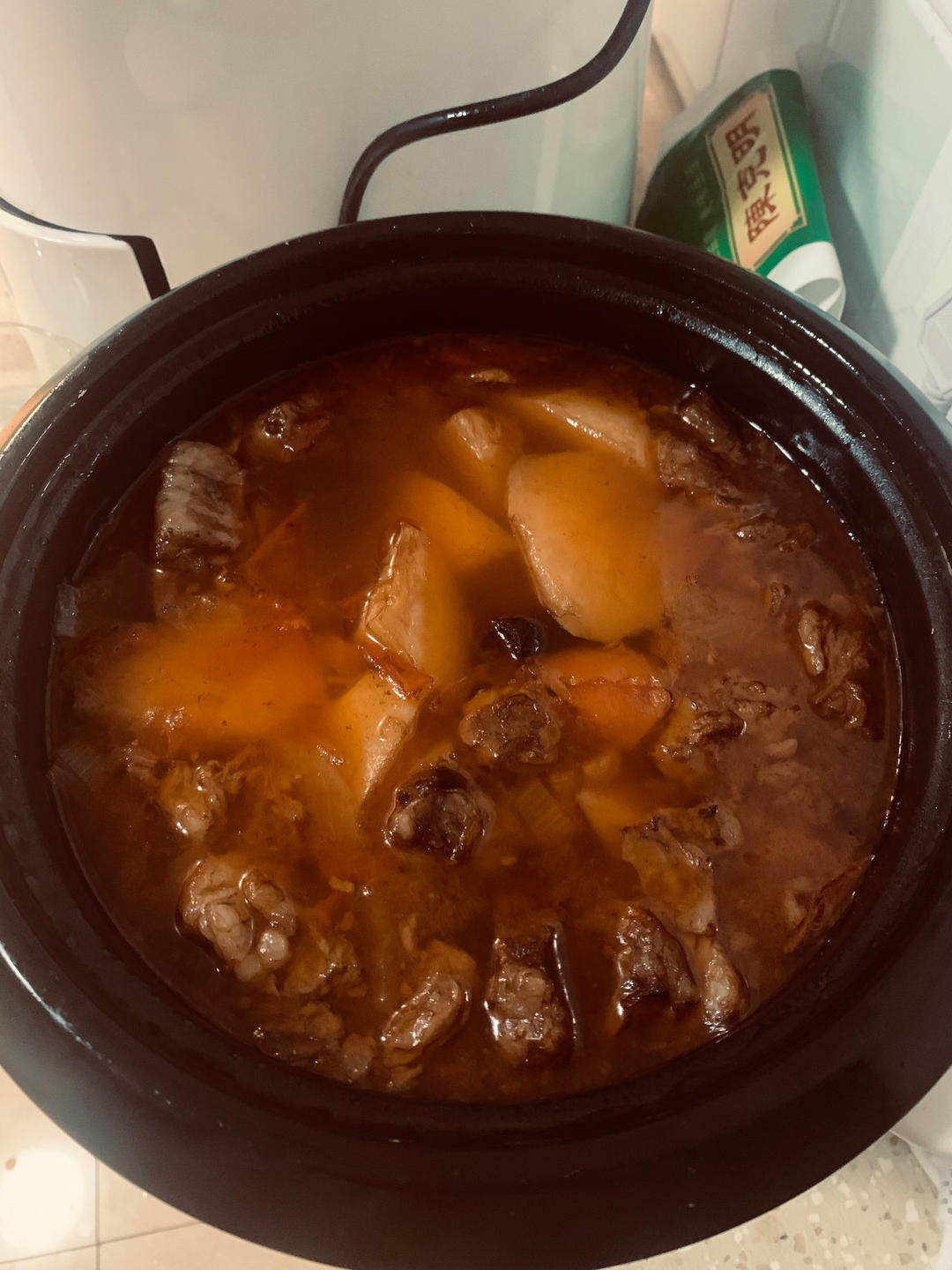 番茄土豆炖牛腩