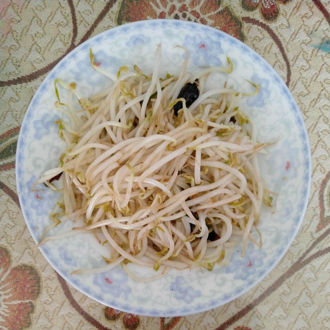 清炒豆芽