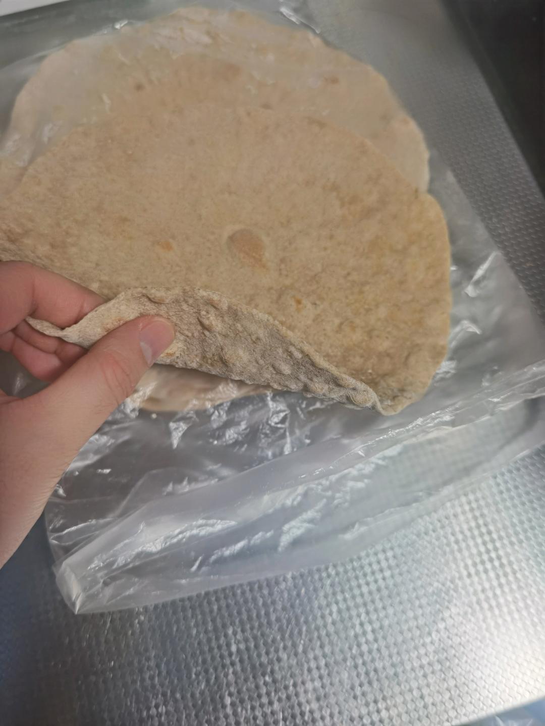 好吃不长胖～黑全麦墨西哥卷饼