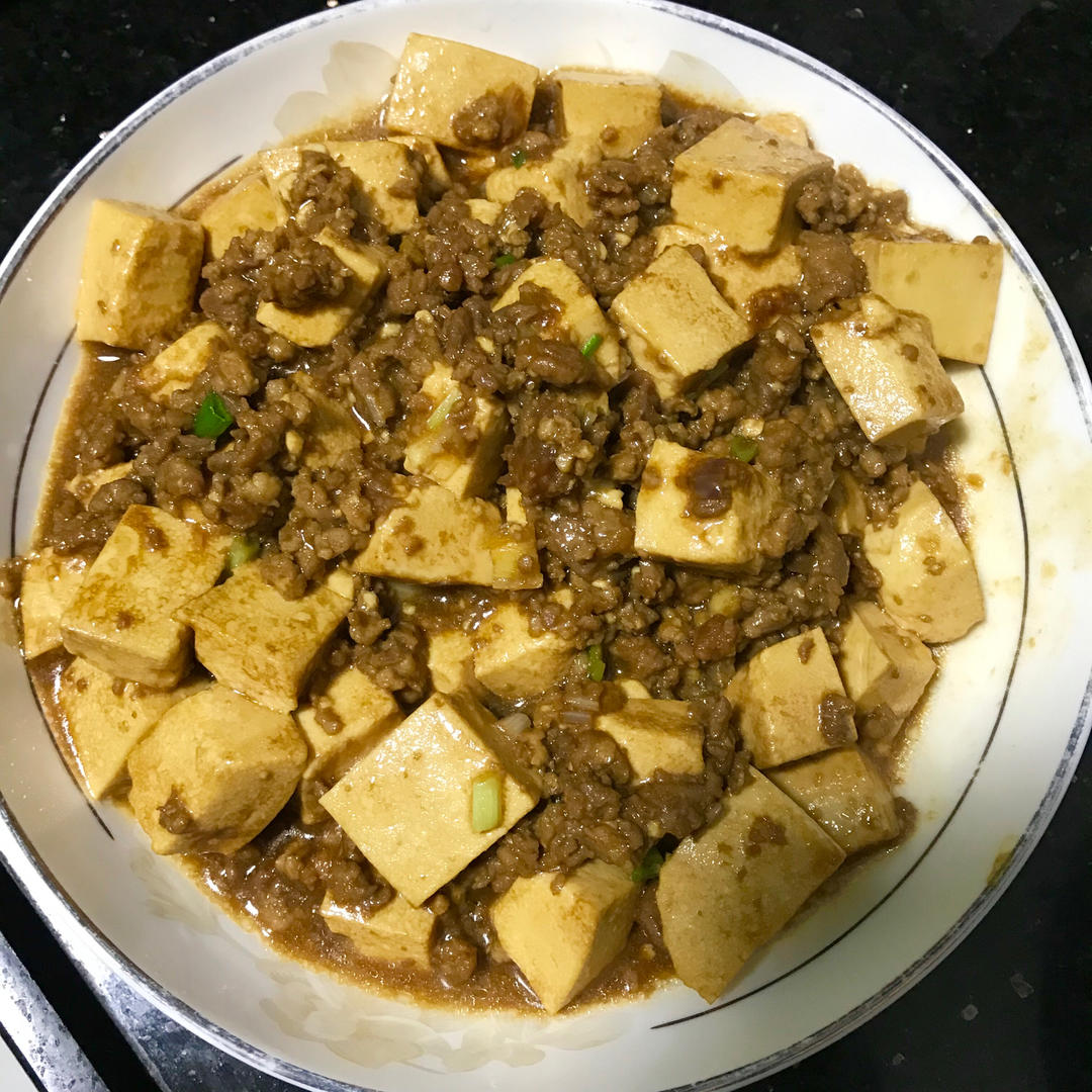 肉末嫩豆腐｜嫩滑口感爽口！这道快手菜超级下饭！！（减脂少油版）