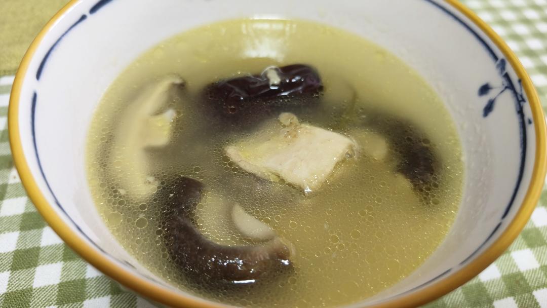 奶奶教的鲜香肥美香菇炖鸡汤