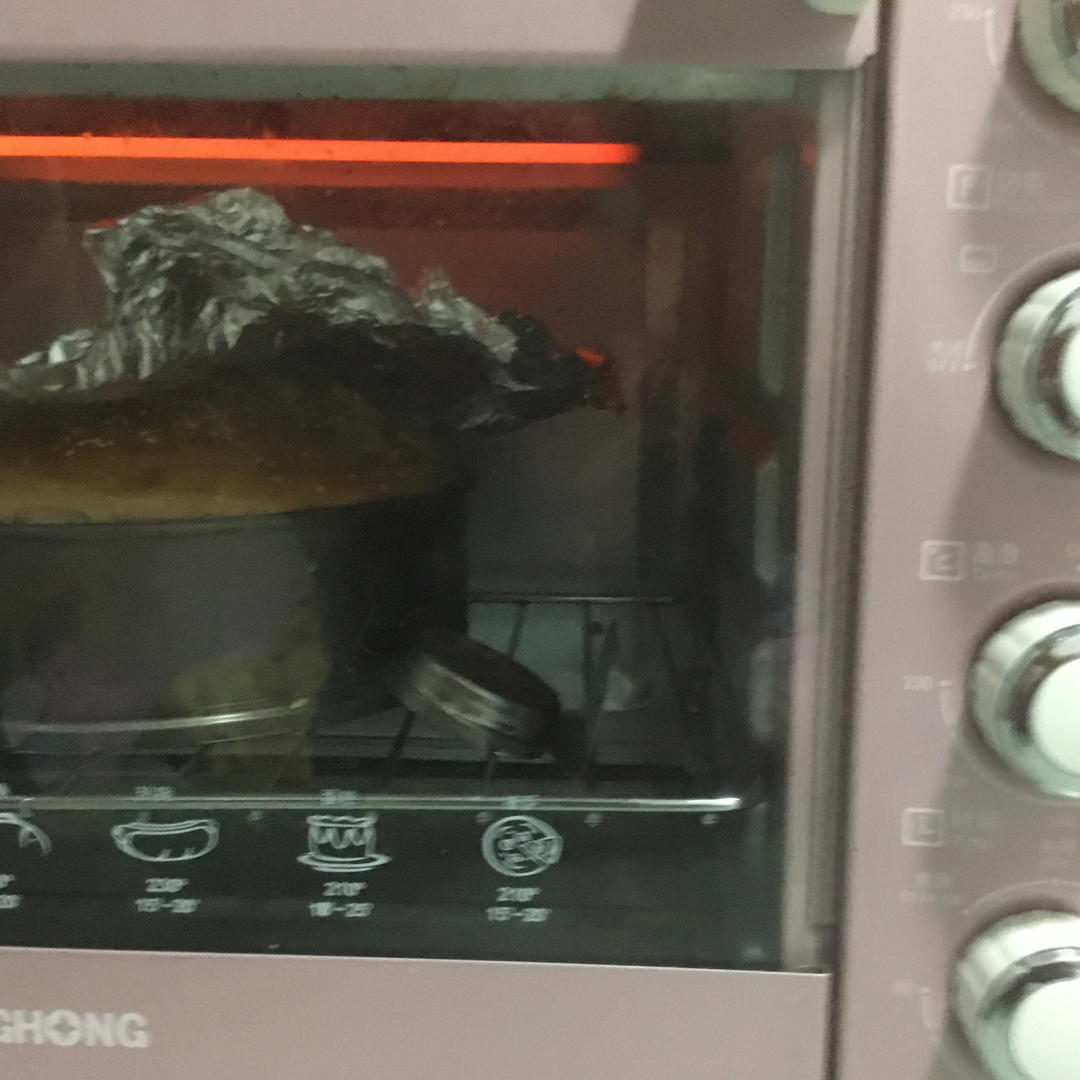 “老公”炫彩戚风蛋糕