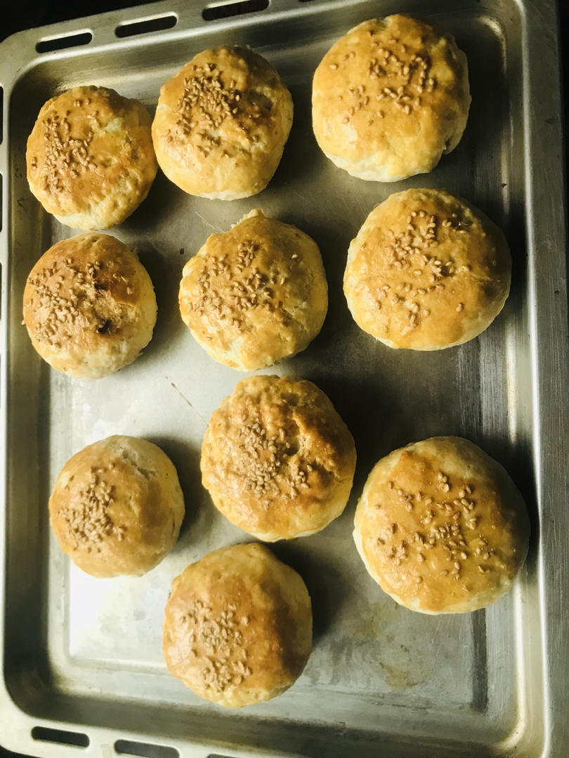 板栗飘香～新手都能学会的甜香板栗饼。(˶‾᷄ ⁻̫ ‾᷅˵)