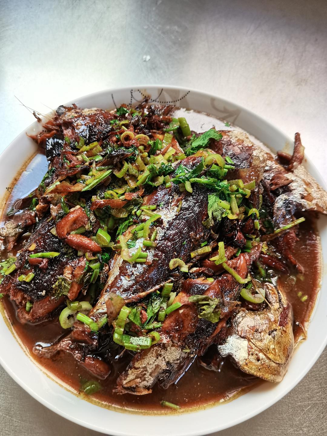 红烧鲅鱼~不用油炸鲜香有妙招