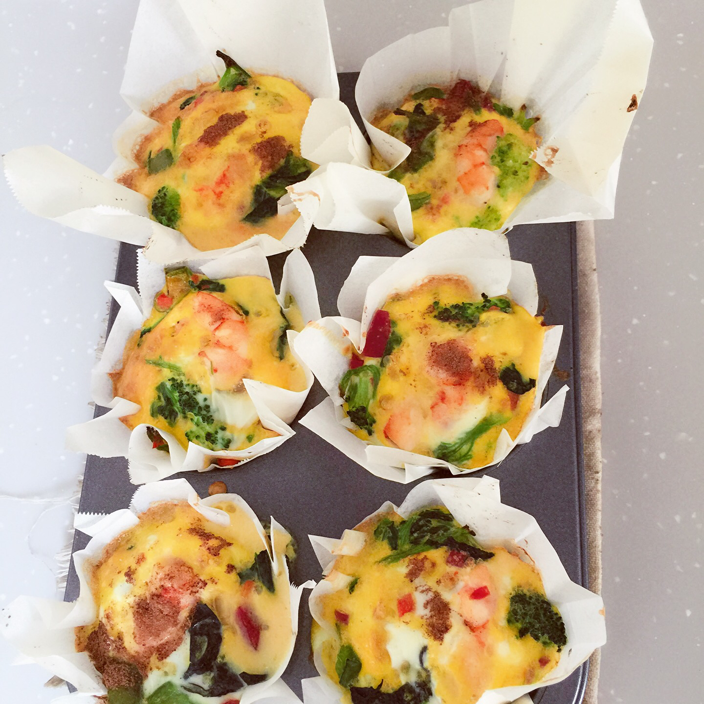 早餐鸡蛋杯cupcake Frittata