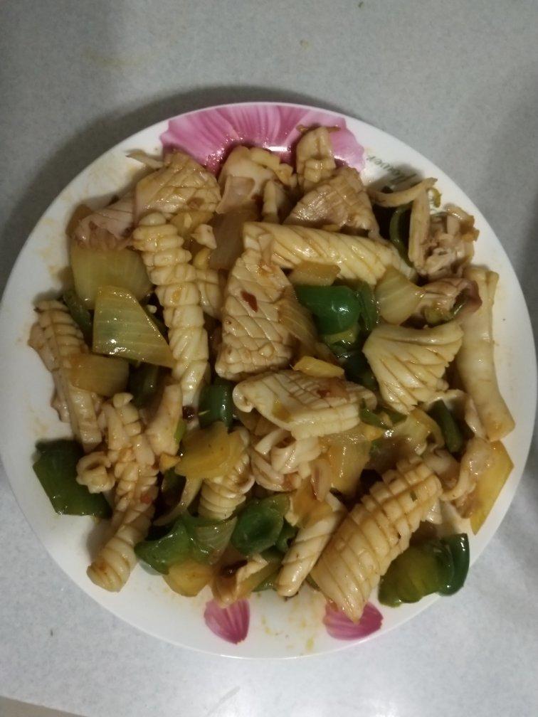 香辣鱿鱼卷