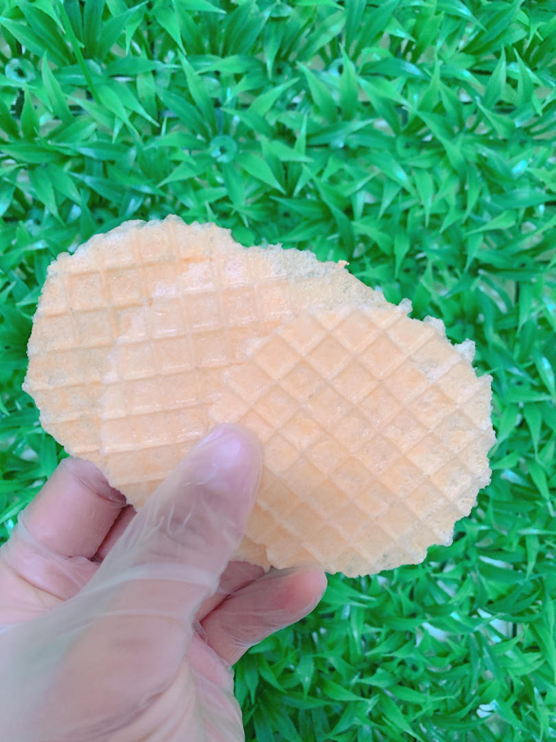 鲜掉眉毛的虾片