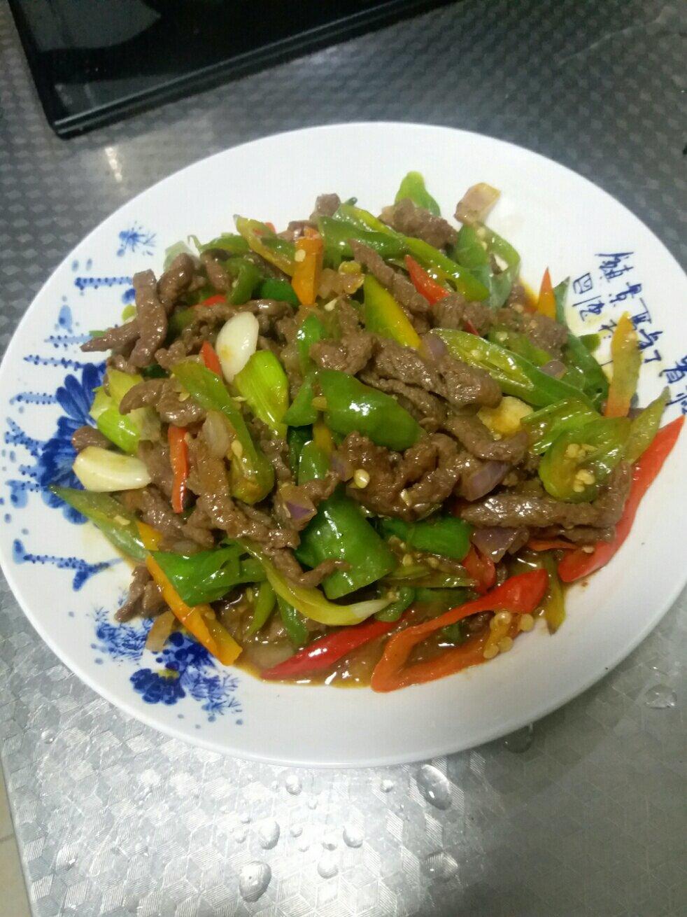 青椒牛肉