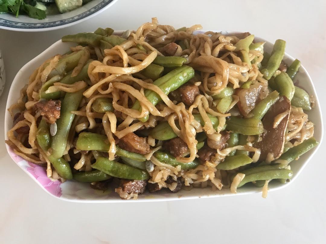 豆角焖面