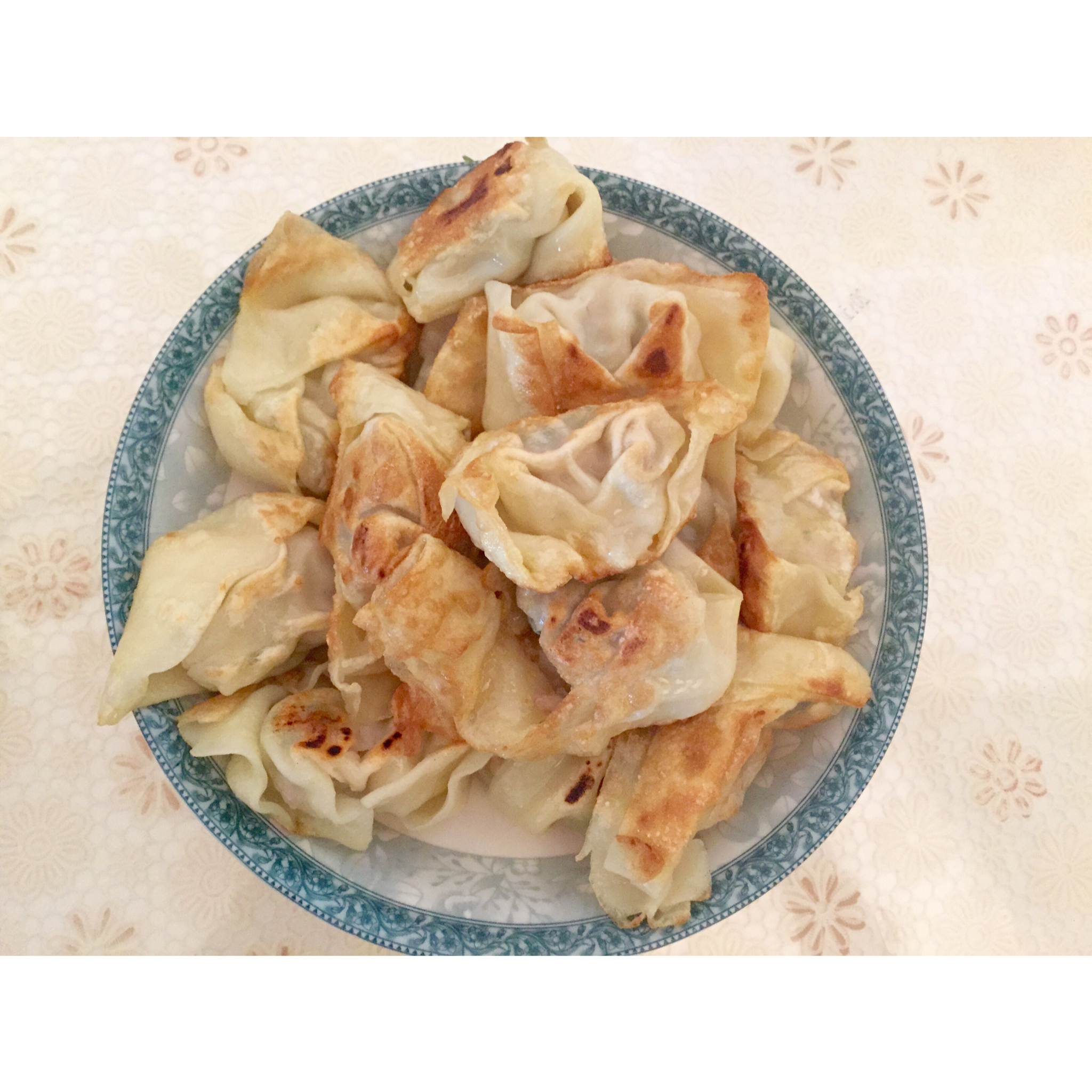 煎馄饨