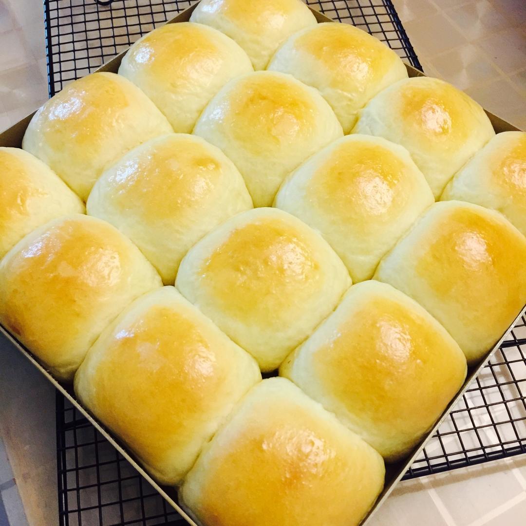 精灵天使做的淡奶油软面包