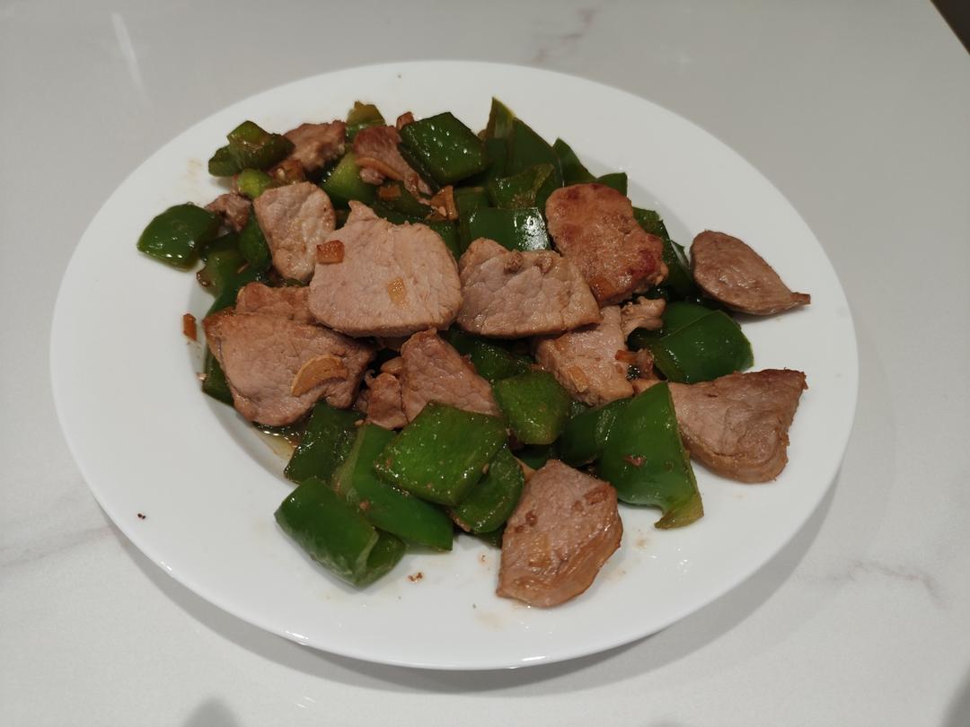 【甜椒炒肉】