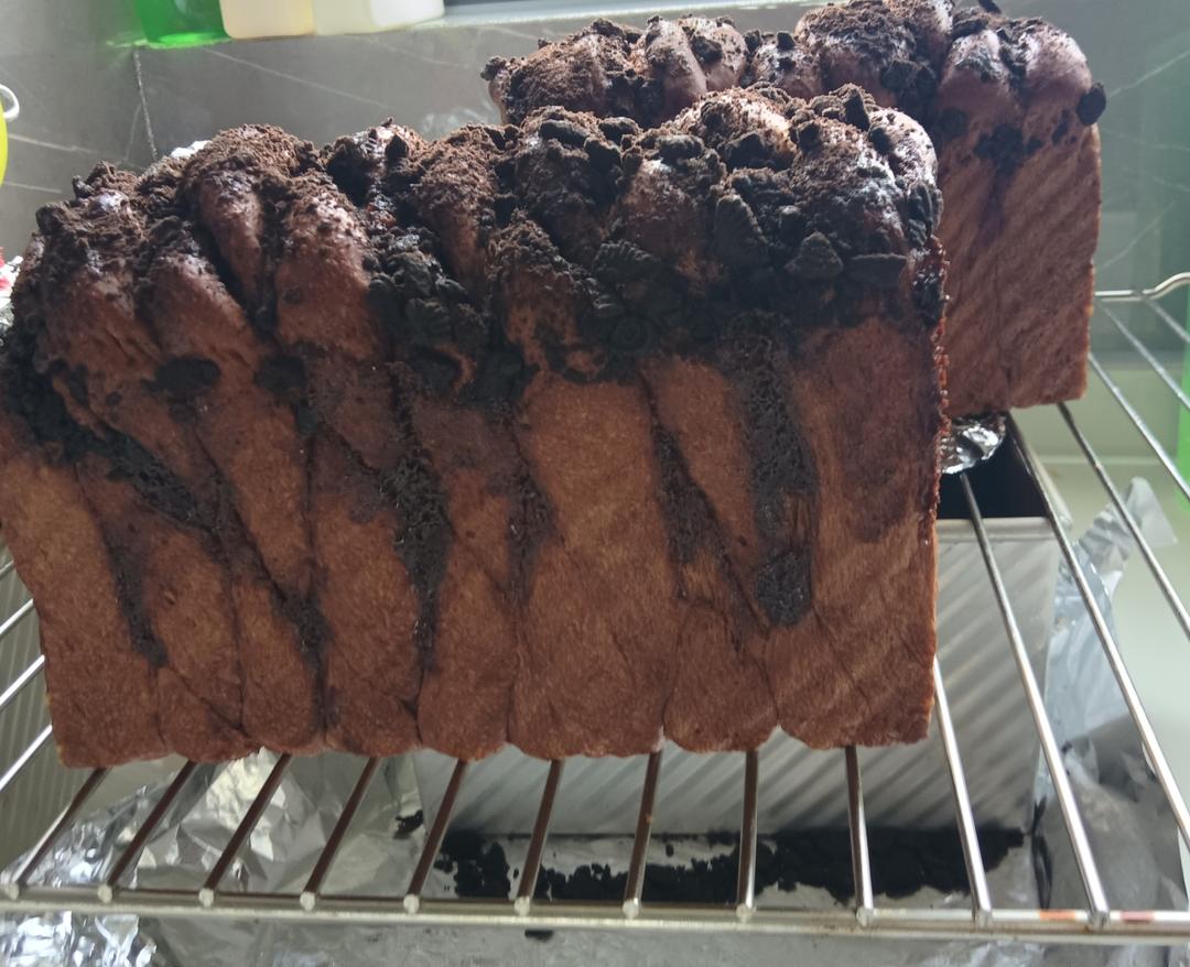 超浓奥利奥巧克力吐司！巧克力爱好者必做！