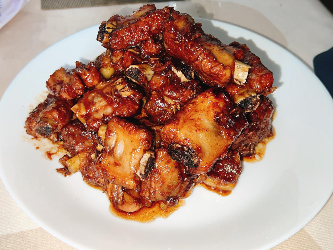 糖醋排骨/糖醋小排（不放油）（12345口诀做出正宗上海本帮）