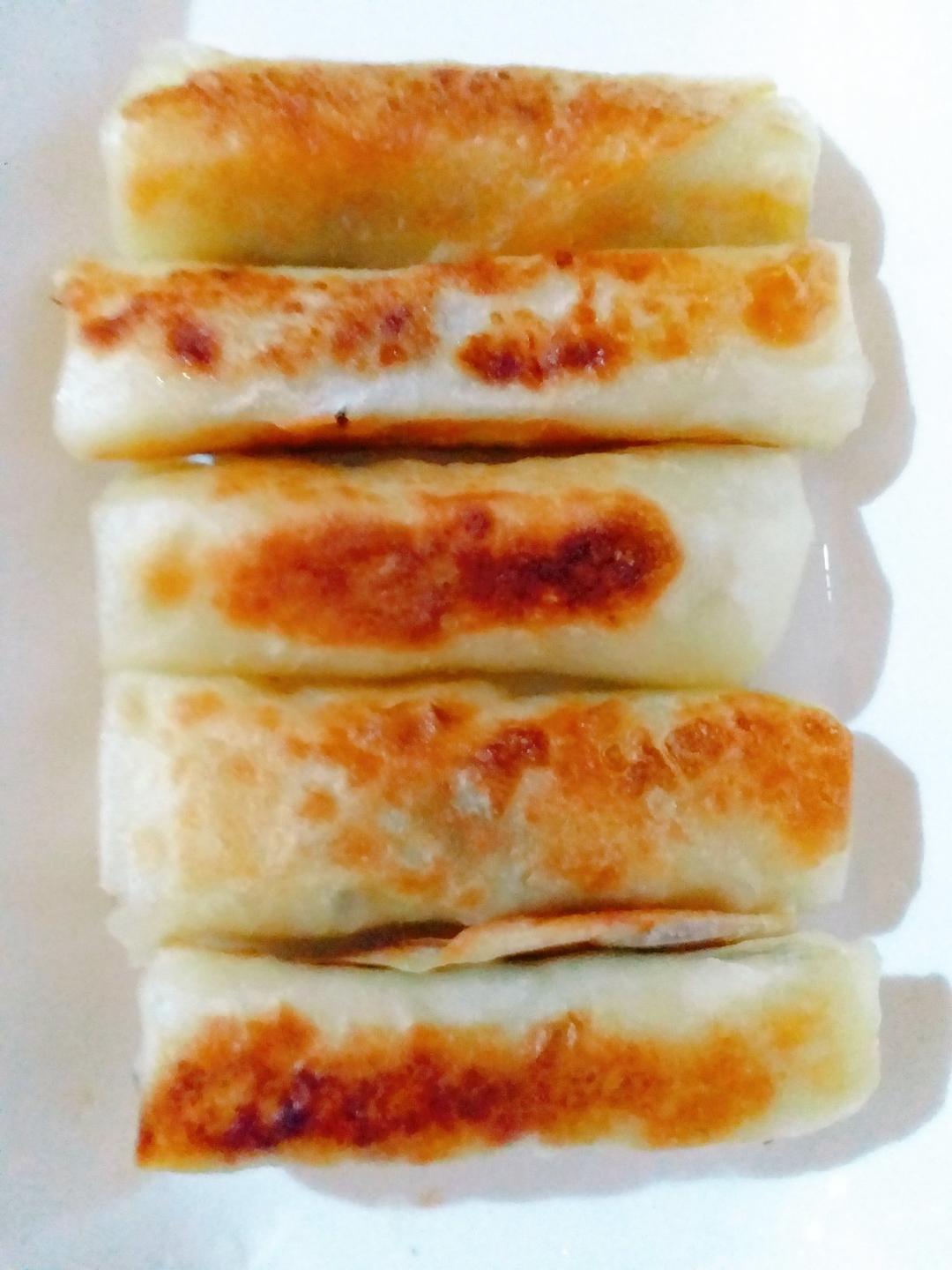 韭菜鸡蛋馅春卷