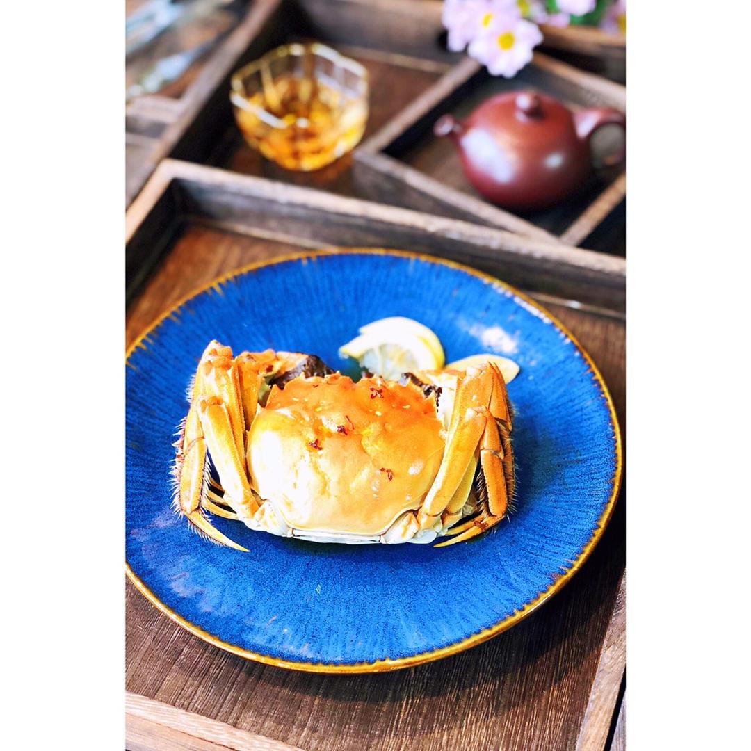 【时令养生】金桂花雕熟醉蟹