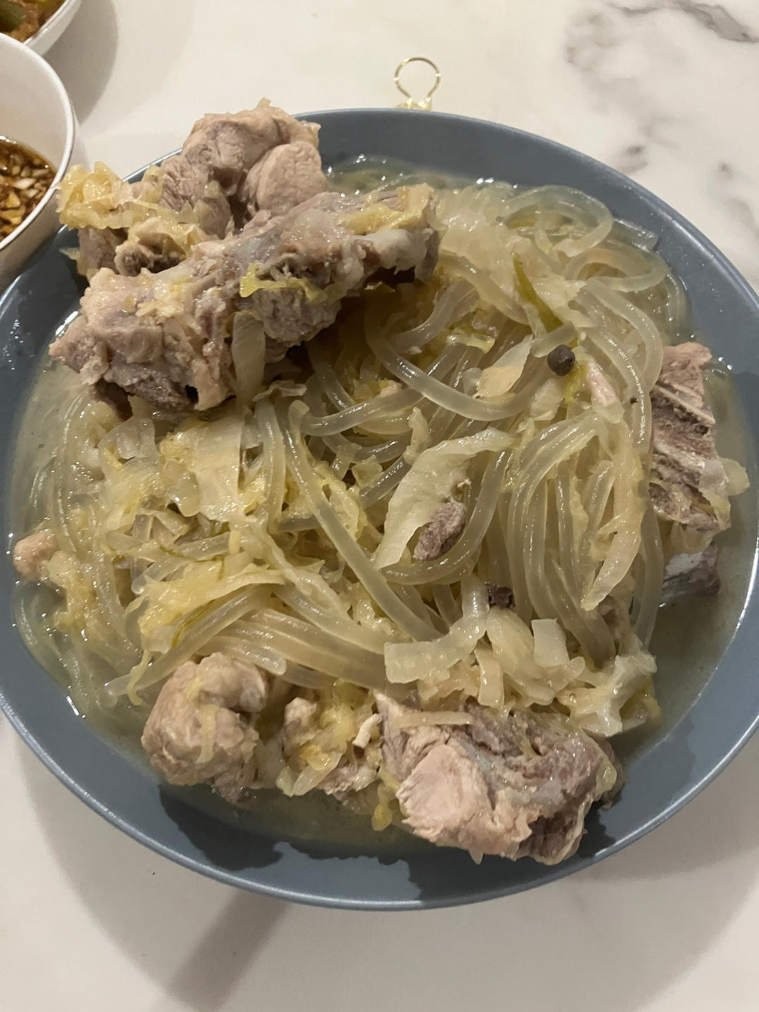 酸菜炖排骨
