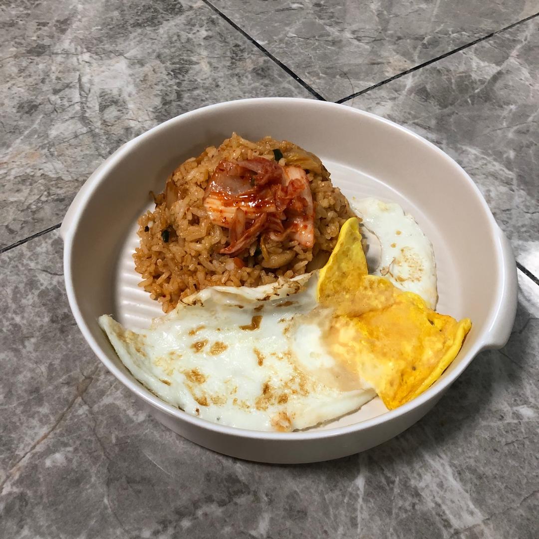 泡菜炒饭的做法