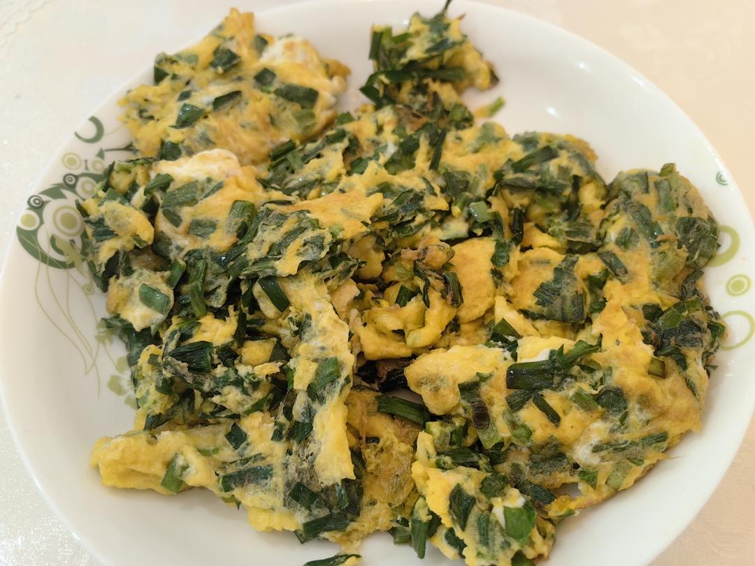 韭菜炒鸡蛋