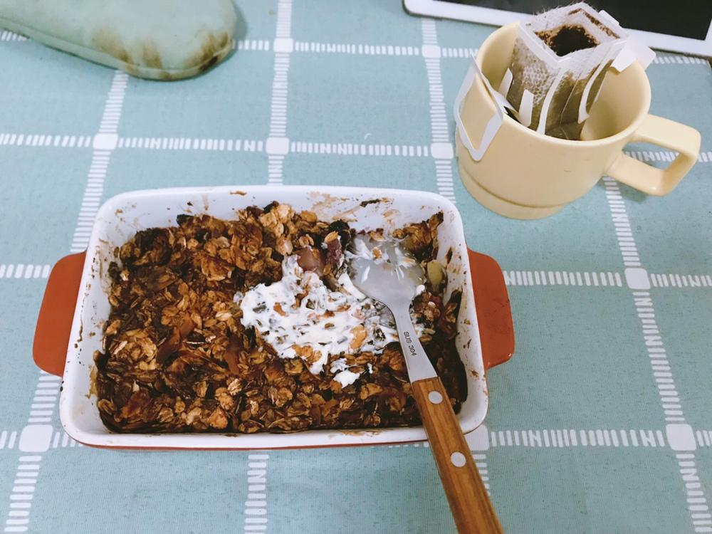 黄桃蓝莓燕麦脆丨健康·三餐