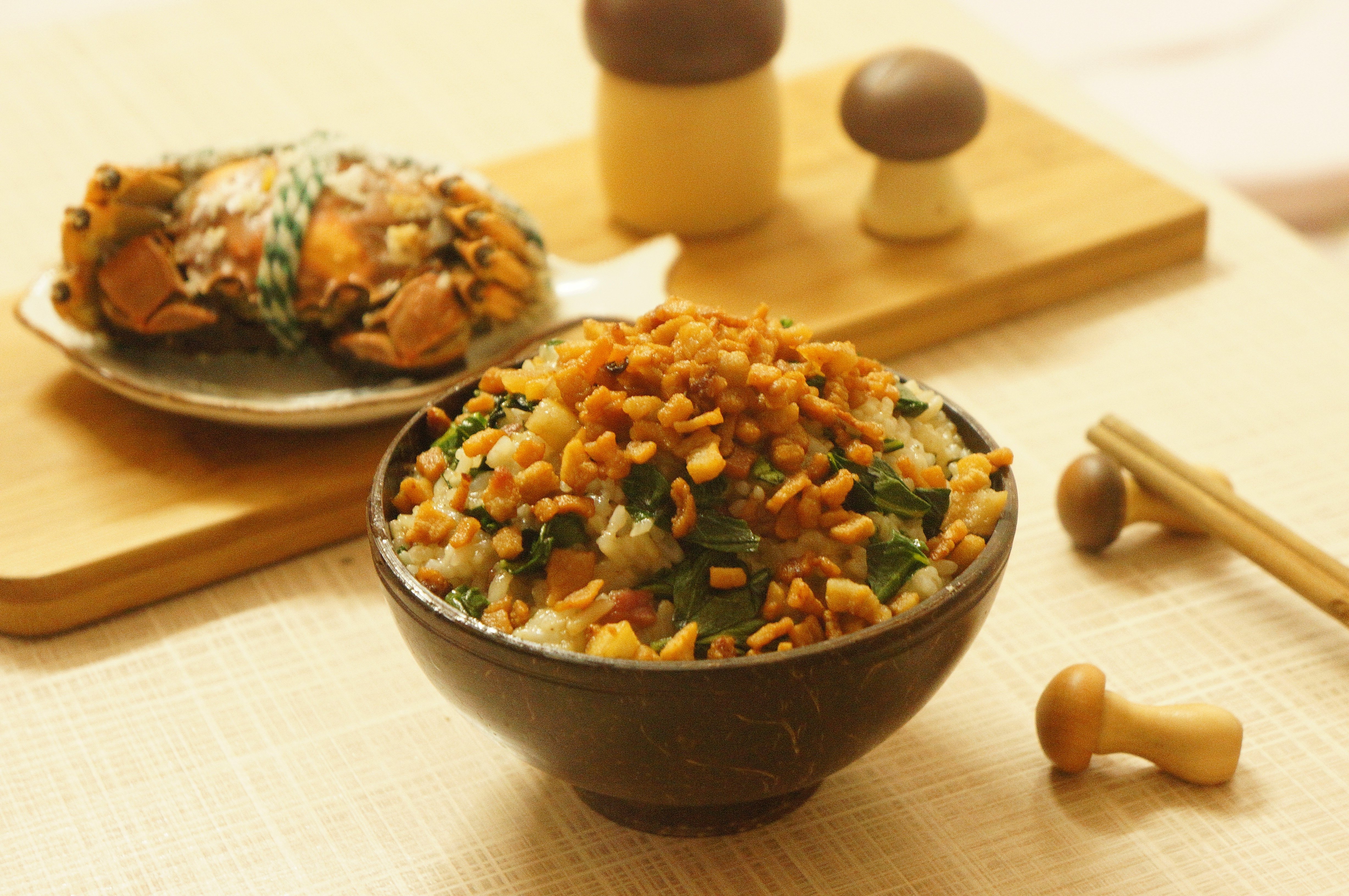 灵魂猪油菜饭（炒饭版）