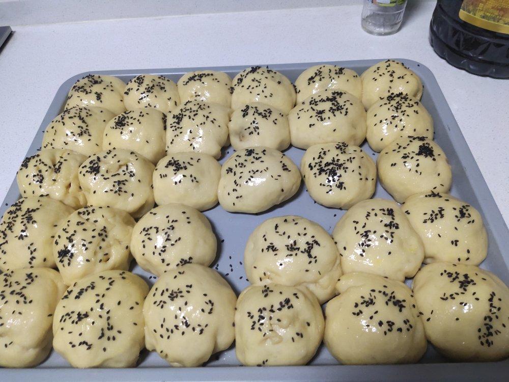 超好吃的咸蛋黄肉松小面包