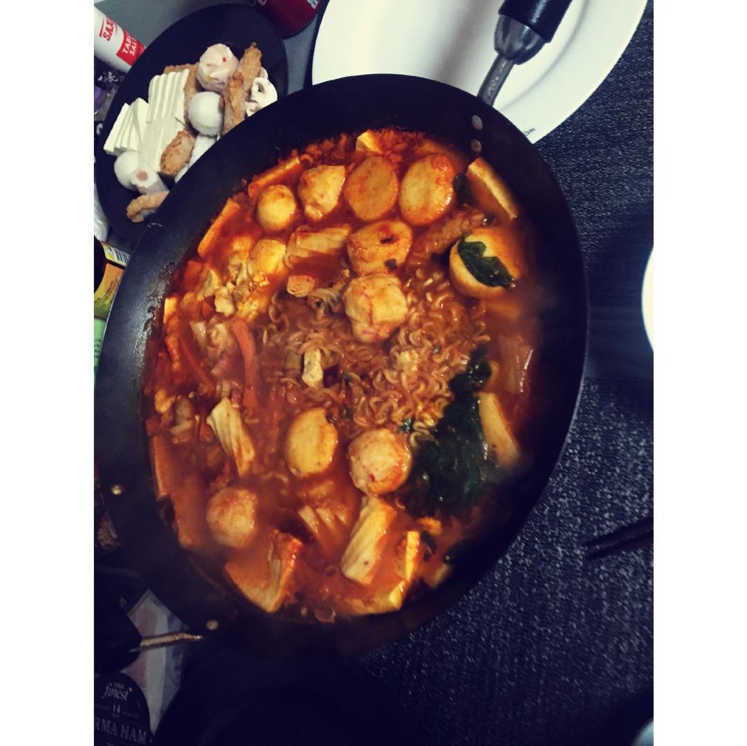 韩国部队锅拉面锅（超好吃）