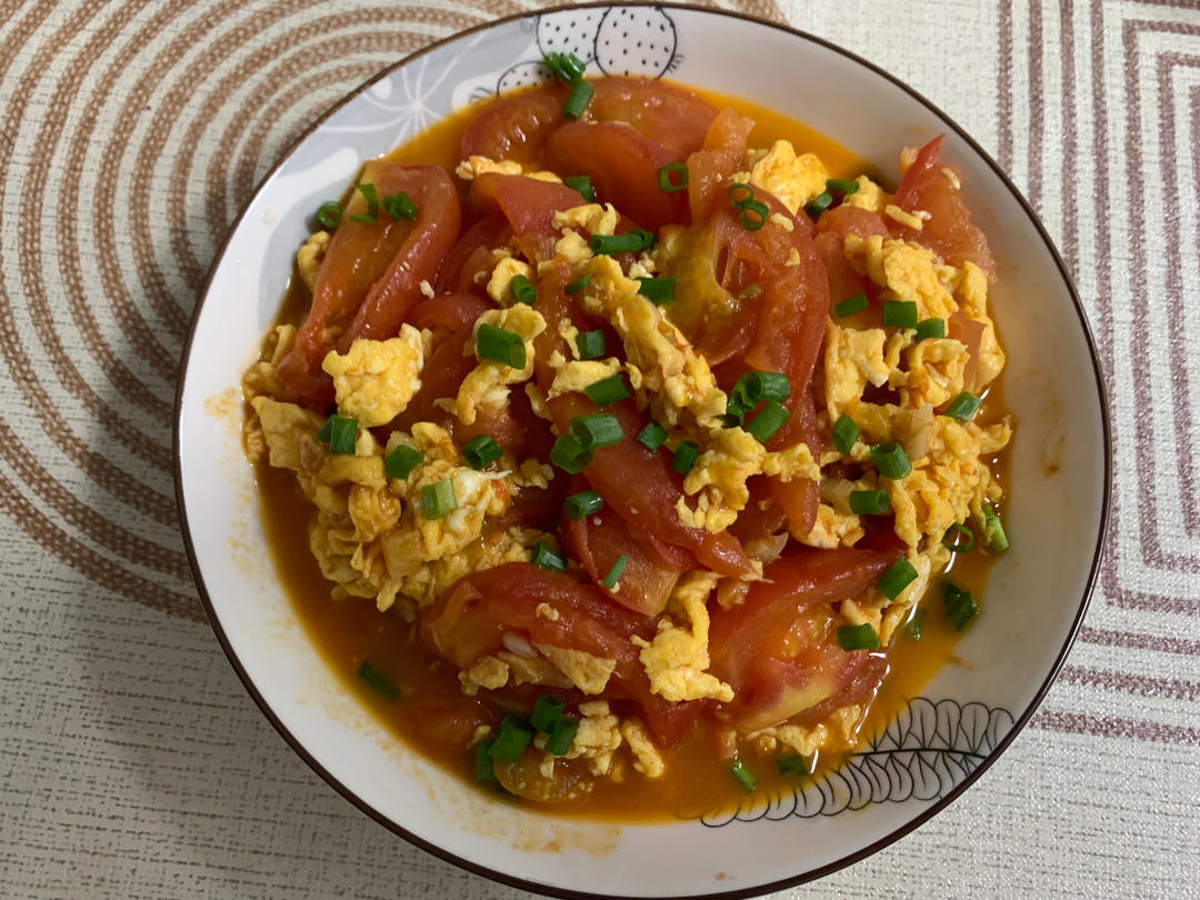 西红柿炒鸡蛋