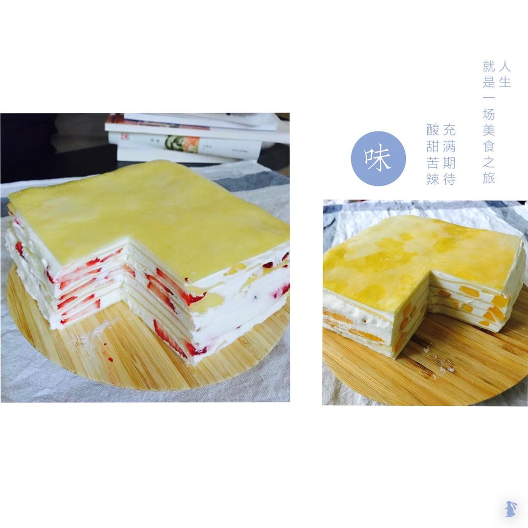 榴莲千层蛋糕