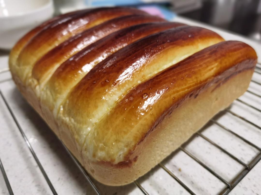 蜂蜜淡奶油面包#美味排包#